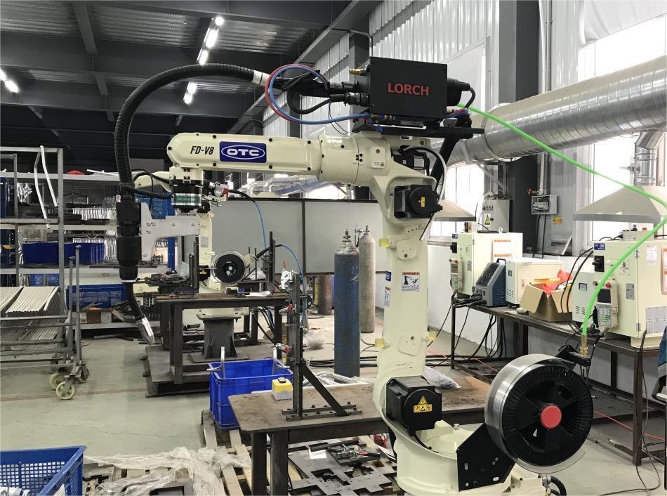Folding wheelchair assembly line